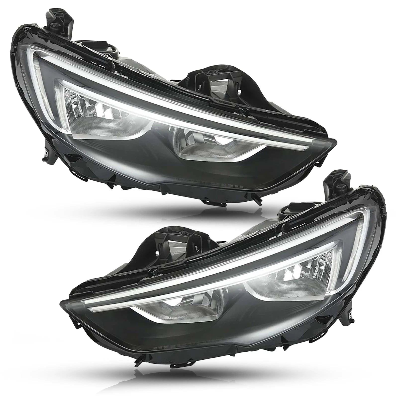 Halogen Headlight Set for Buick Regal (2018–2020) with Bulb Left+Right Pair