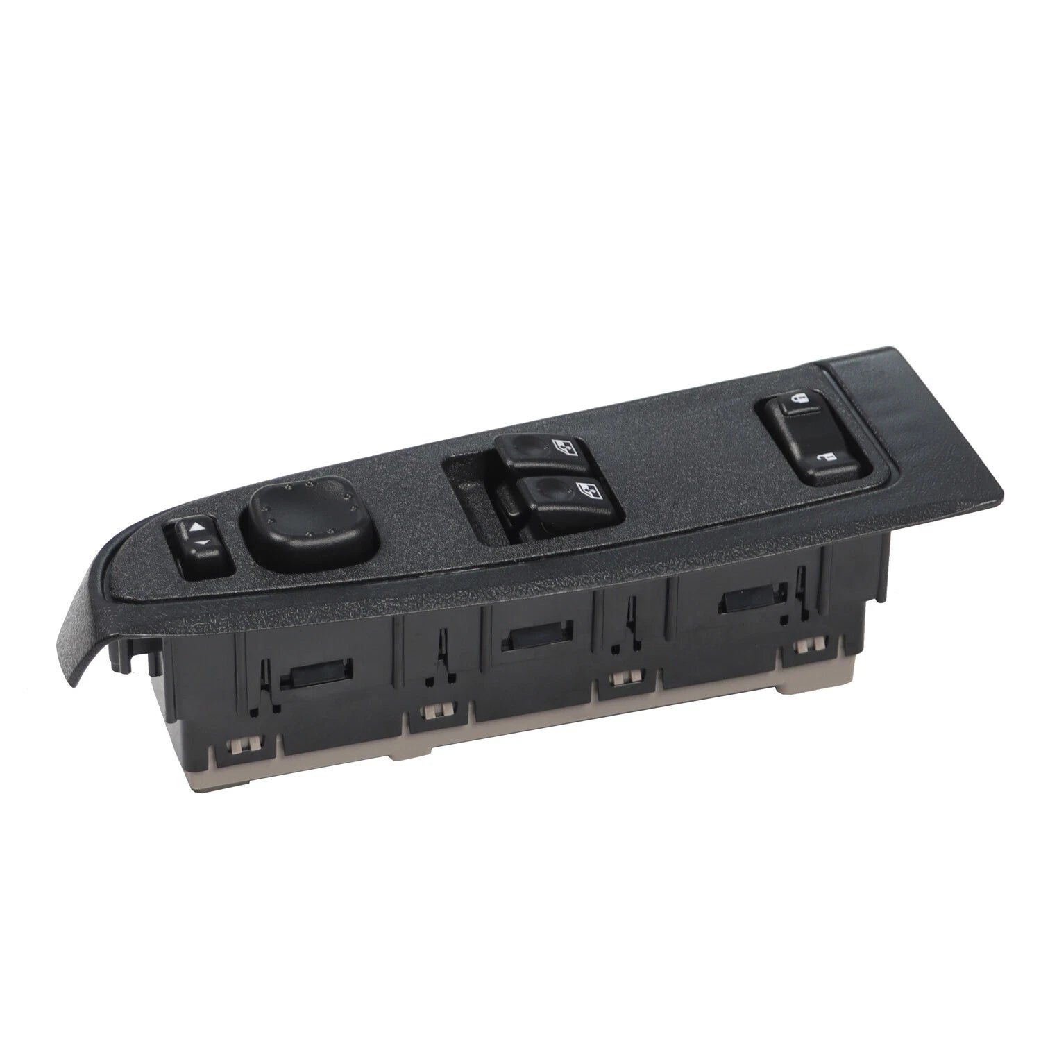 Door Window Switch Panel Control with Bezel for GMC Sierra, Chevy Silverado 1500