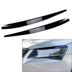 Headlight Eyelids Frame Cover Trim for Skoda Superb (2015-2019)