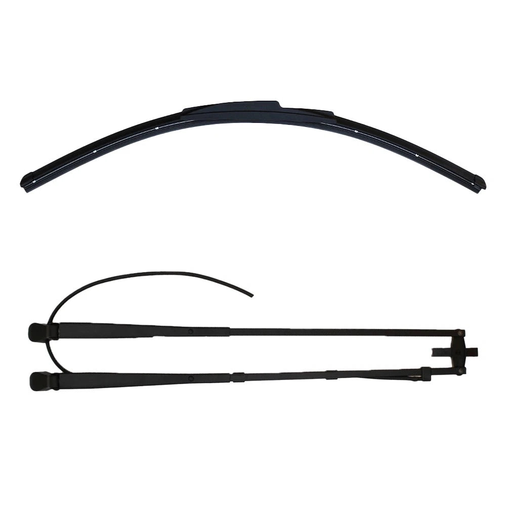 Wiper Arm Blade Kit 2X for New Holland L318 L328 C332 C337 C338 (47405956, 47778552)