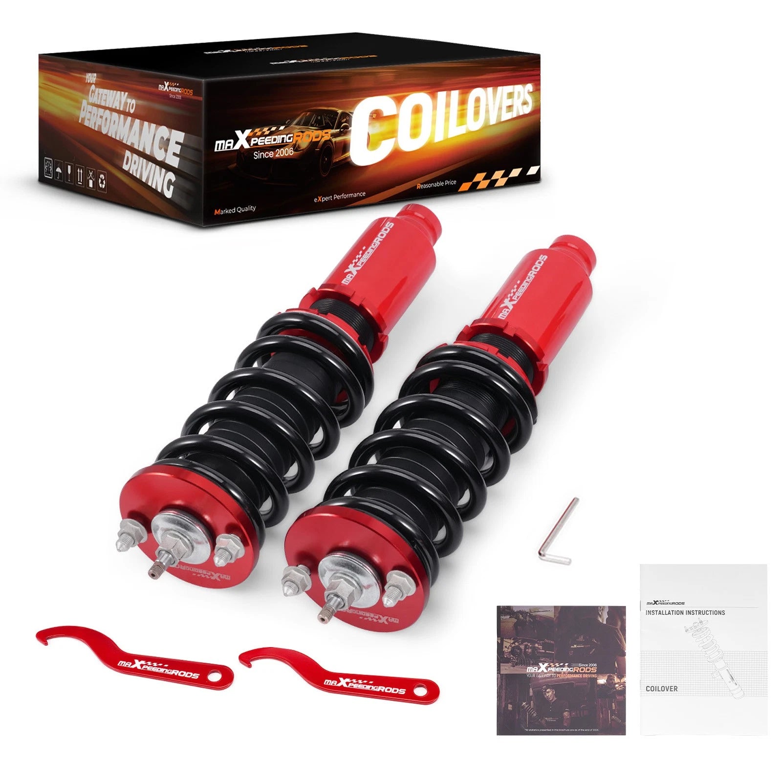 Adjustable Coilovers Lowering Kit for Honda Civic EK (1996–2000)