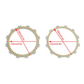 Clutch Friction Plate Kit for Kawasaki Z250 ABS Z300 (2015–2017) 13088-0558