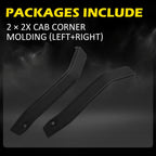 Cab Corner Roof Trim Moldings for Ford F-150 (2009â2014)