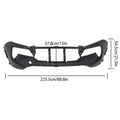 Front Bumper Cover for Nissan Rogue (2024) - Plastic Black W/O Sensor Hole