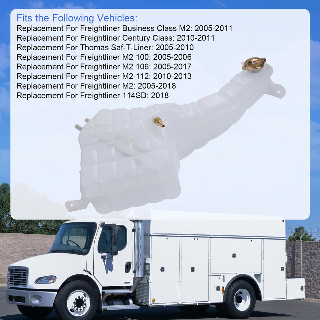 Coolant Reservoir for Freightliner M2 Thomas C2 (2005-2011)