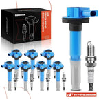 Set of 8 Ignition Coils & Iridium Spark Plugs for Ford F-150 (2011–2016)