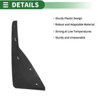 Mud Flaps Splash Guards for Chevrolet Camaro (2013–2015) W/ Mounts