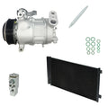 AC Compressor Kit with Condenser for Ram ProMaster City 2.4L (2015–2018)