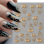 3D Heart Nail Stickers for Quick Manicure Transformation