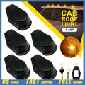 5X Smoked Amber LED Cab Roof Marker Lights Kit for Ford F150 F250 F350 (1980–1997)