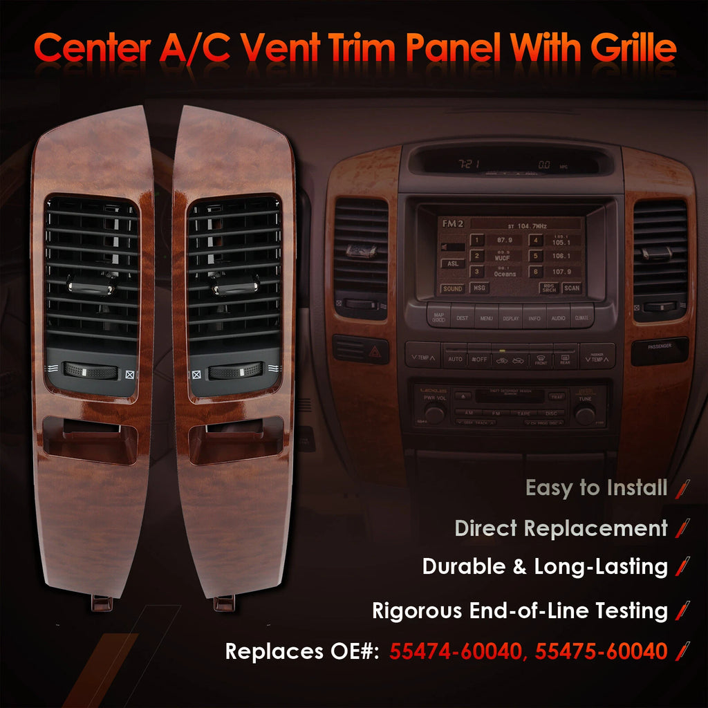 Instrument Air Vent Finish Panel for Lexus GX470 (2003-2009)
