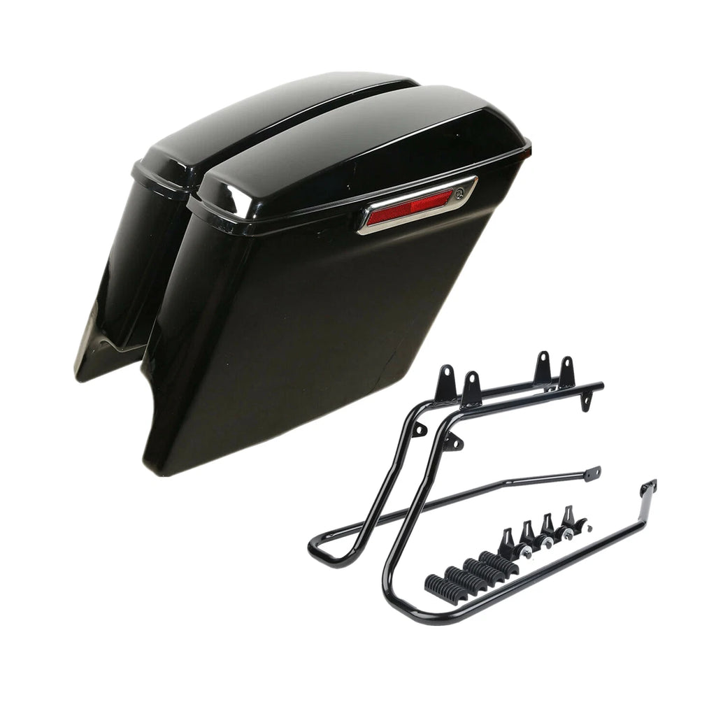 5" Stretched Hard Saddlebags Conversion Bracket for Softail Fatboy (1986–2017)