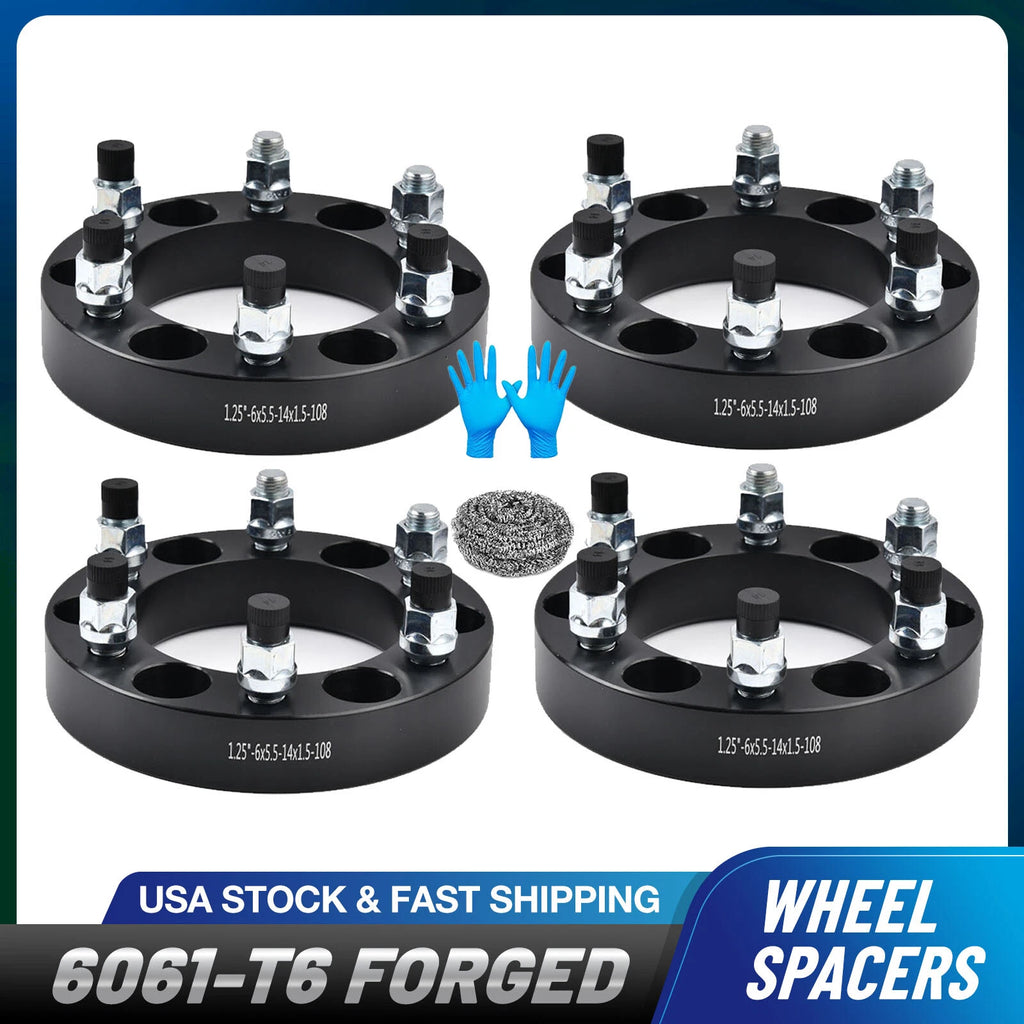 Wheel Spacer Set for Chevy Silverado GMC Sierra Suburban (2011–2014)