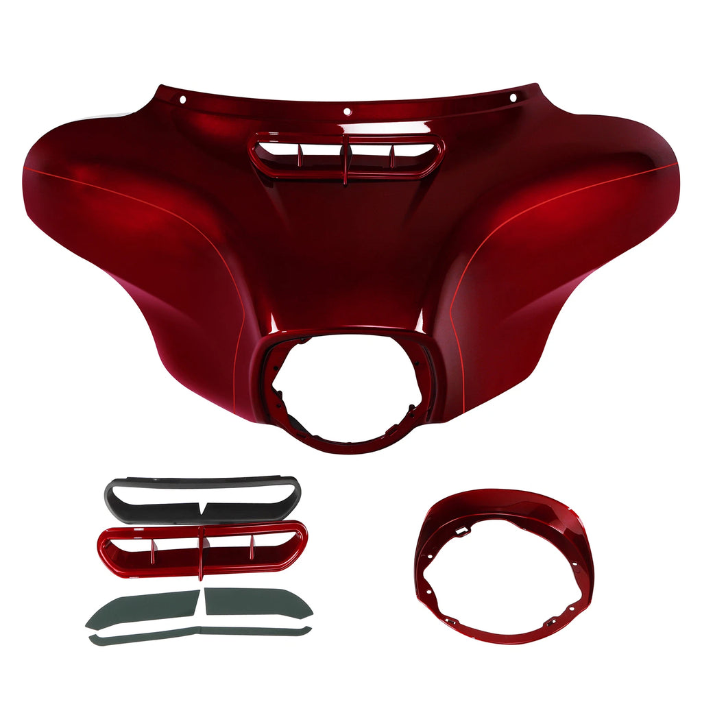 Outer Batwing Fairing for Harley Street Glide (2014–2023) Velocity Red Sunglo