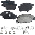 Set of 4 Ceramic Brake Pads for Honda Odyssey (1995–1998)
