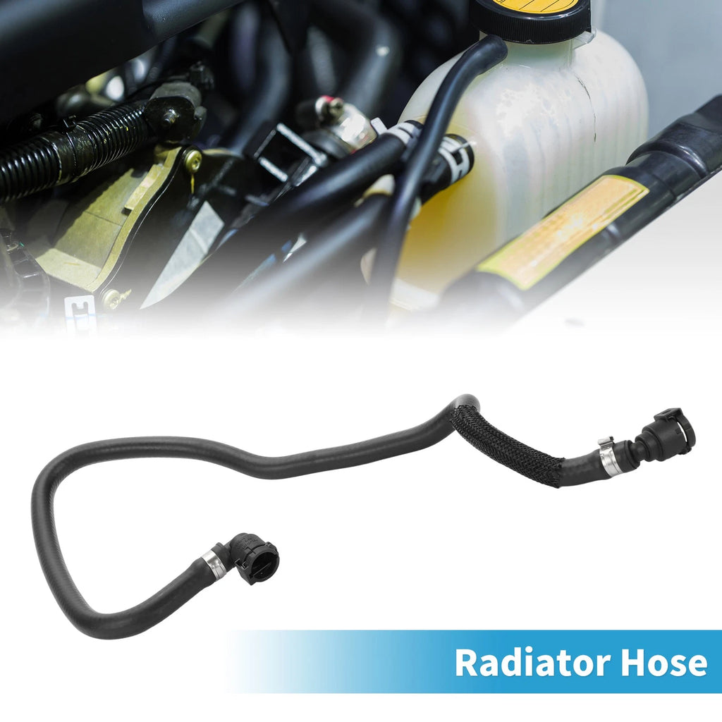 Radiator Hose No.17128602600 for BMW 530e (2018–2020) Rubber Black 1 Pc