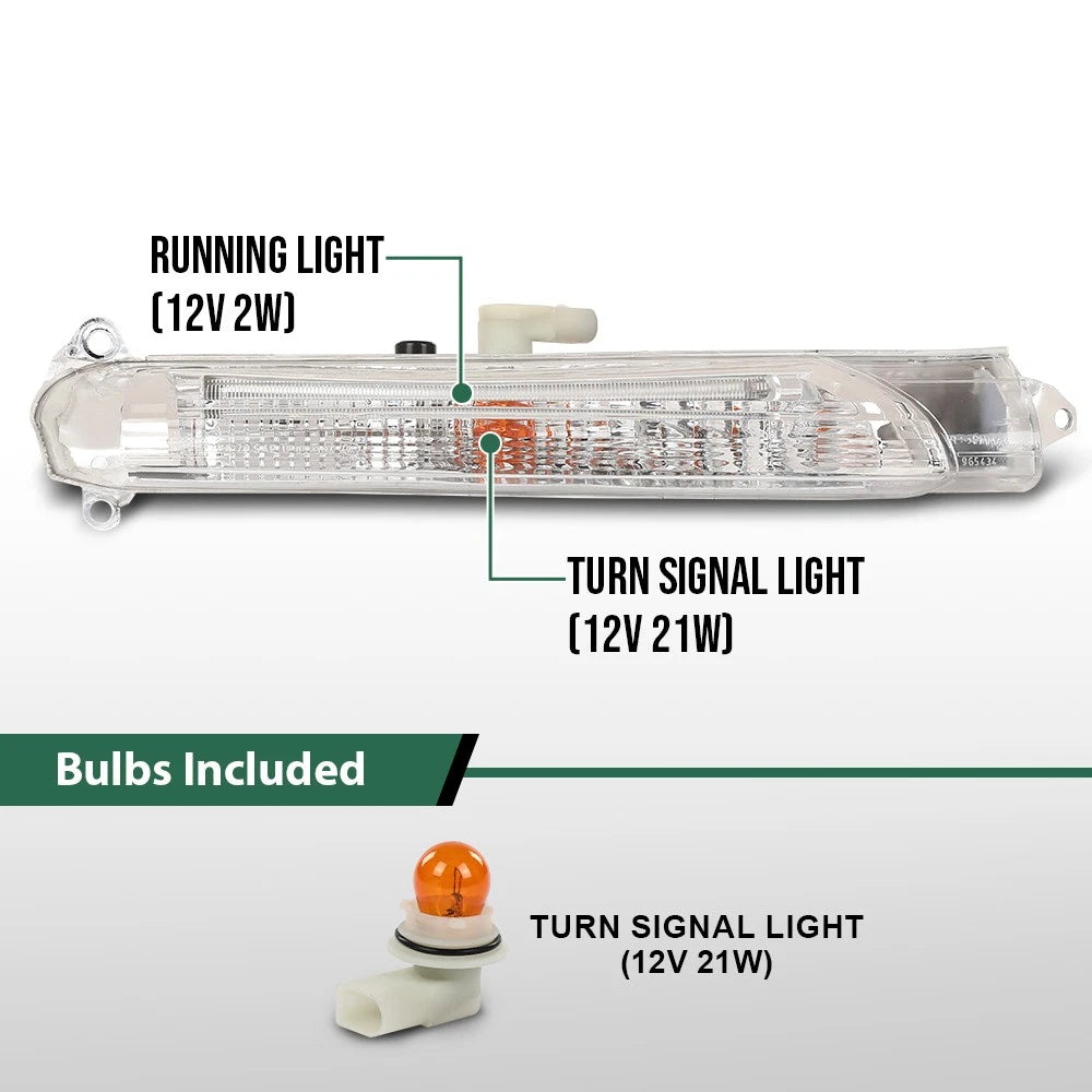 Right Side Front Bumper Turn Signal Light for Porsche Cayenne (2008–2010)