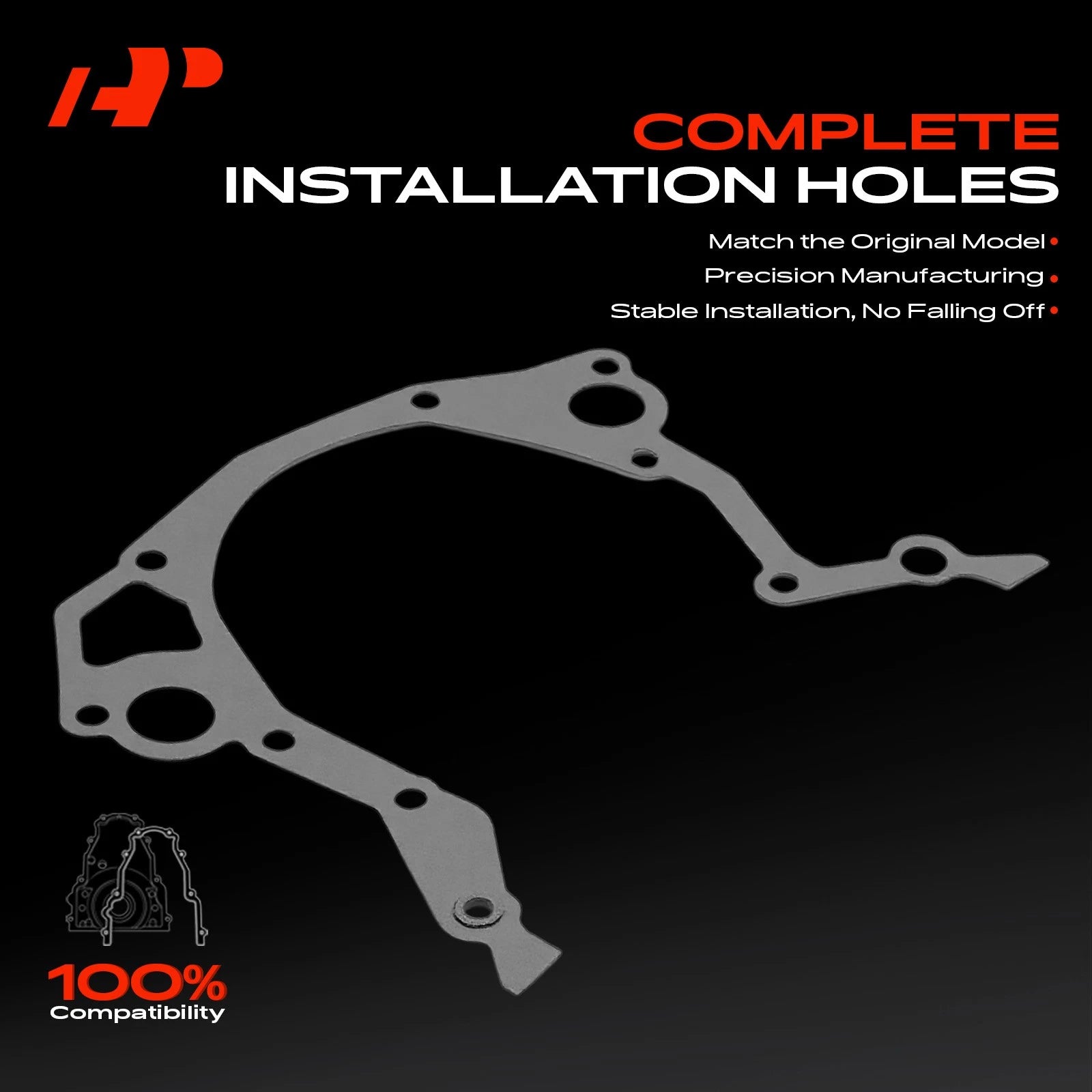 Timing Cover Gasket Set for Ford F-150, Explorer, Mustang, Lincoln