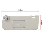 Left Driver Side Sun Visor with Mirror for Chevrolet Cruze (2016–2017)