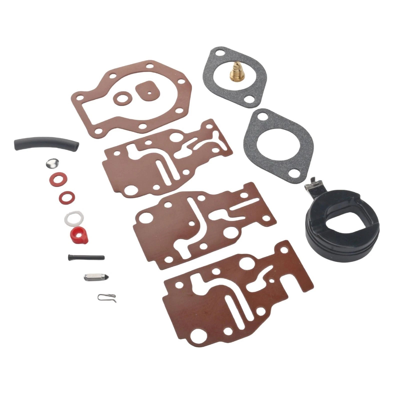 Carburetor Kit with Float for Evinrude Johnson 6-20 HP Engine