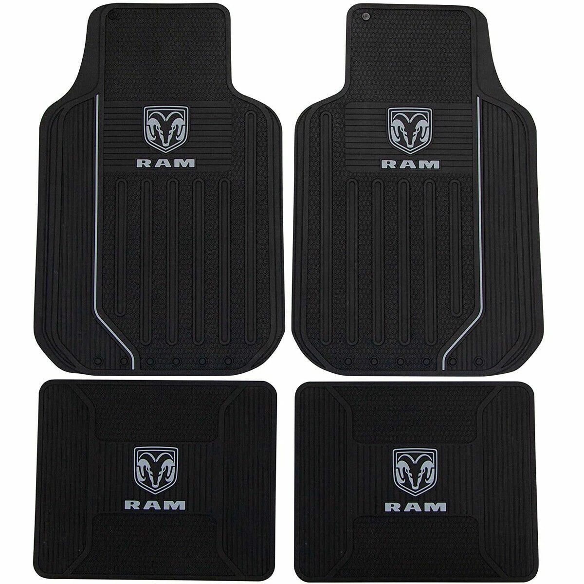 Set of 4 Heavy Duty Rubber Floor Mats for RAM Elite