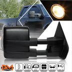 Power Heated LED Signal Puddle Lamp Side Towing Mirror for Ford F150 (2004–2014)