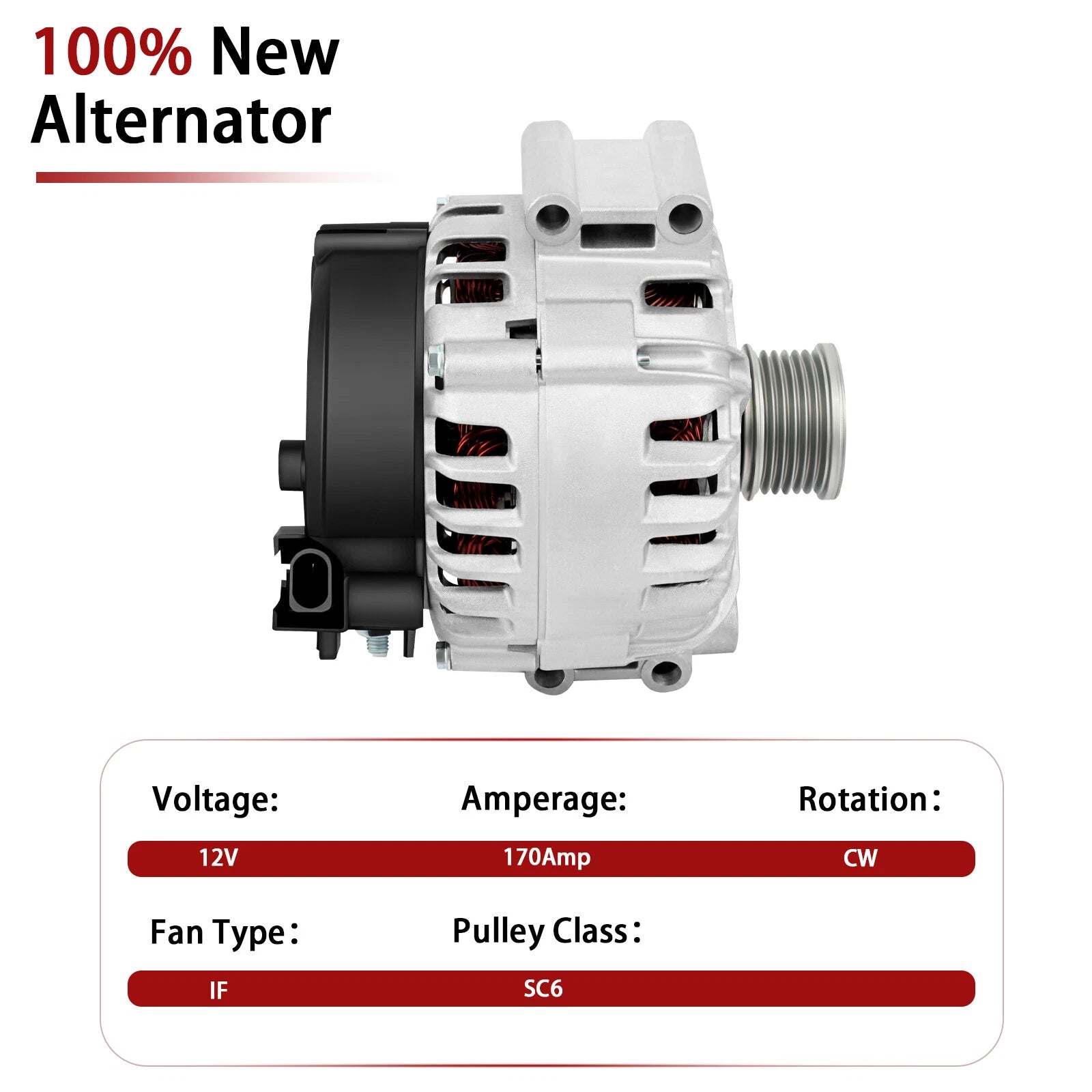 Alternator for BMW 323i 325i 325xi 330i (2006)