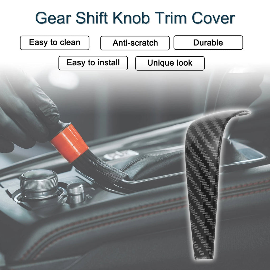 ABS Gear Shift Knob Cover Sticker for BMW 1 3 Series Z4 X1 (E87 E90 E92 E93)