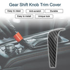 ABS Gear Shift Knob Cover Sticker for BMW 1 3 Series Z4 X1 (E87 E90 E92 E93)