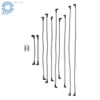 Spark Plug Wire Set for Volvo Penta OMC V8 5.0 7.4 5.7 350 454 (1986–2006)