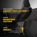 Center Console Lid Armrest Leather Cover Trim for Toyota 4Runner (2010–2023)
