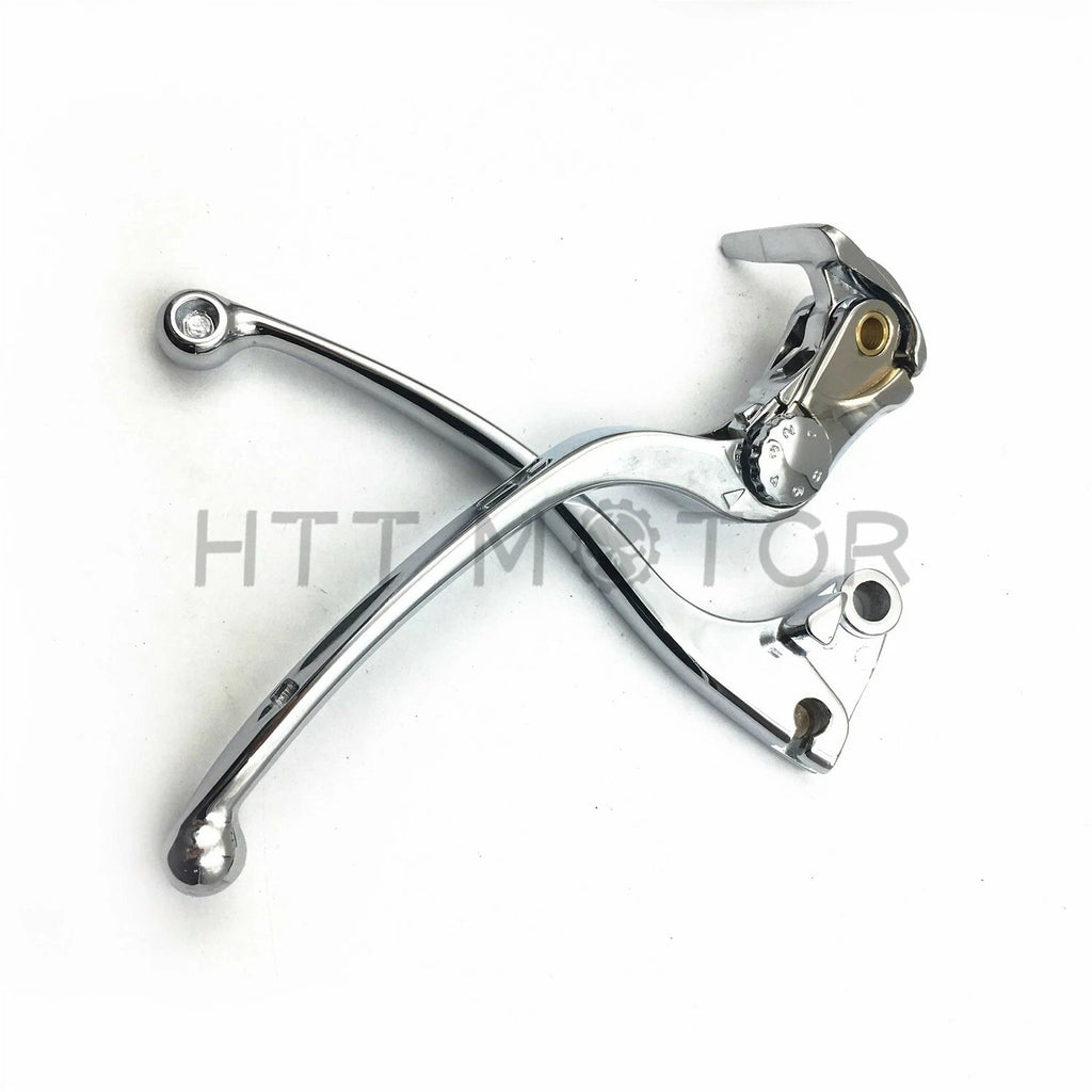 Set of 2 Black Brake & Clutch Aluminum Levers for Kawasaki Ninja 636 ZX6R (2005–2006)