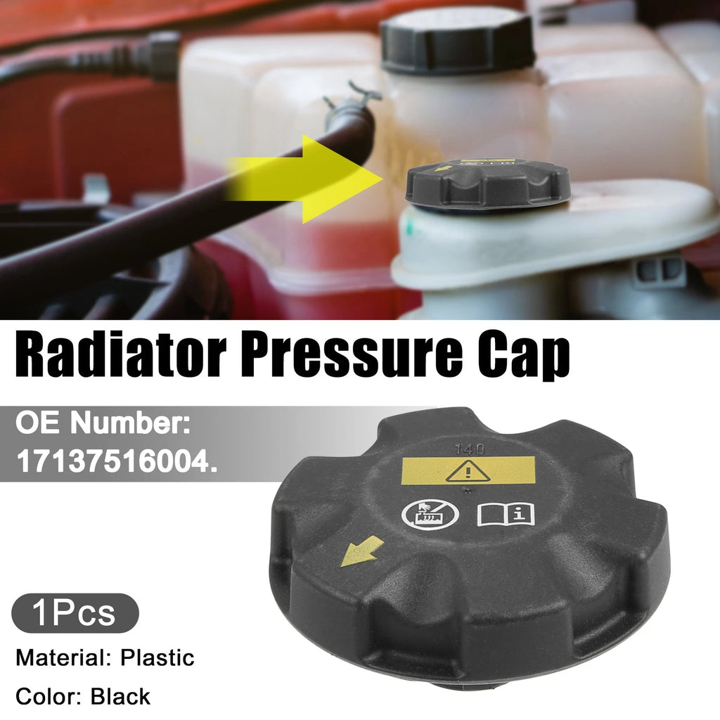 Radiator Pressure Coolant Reservoir Overflow Tank Cap for BMW 525i (2004–2007)