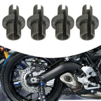 Set of 4 M8 Brake Clutch Cable Adjuster Nuts for ATV Motorcycle