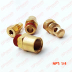 2Pc Exhaust Manifold Engine Block Drain Plug Kit for Mercruiser (22-16951Q1)
