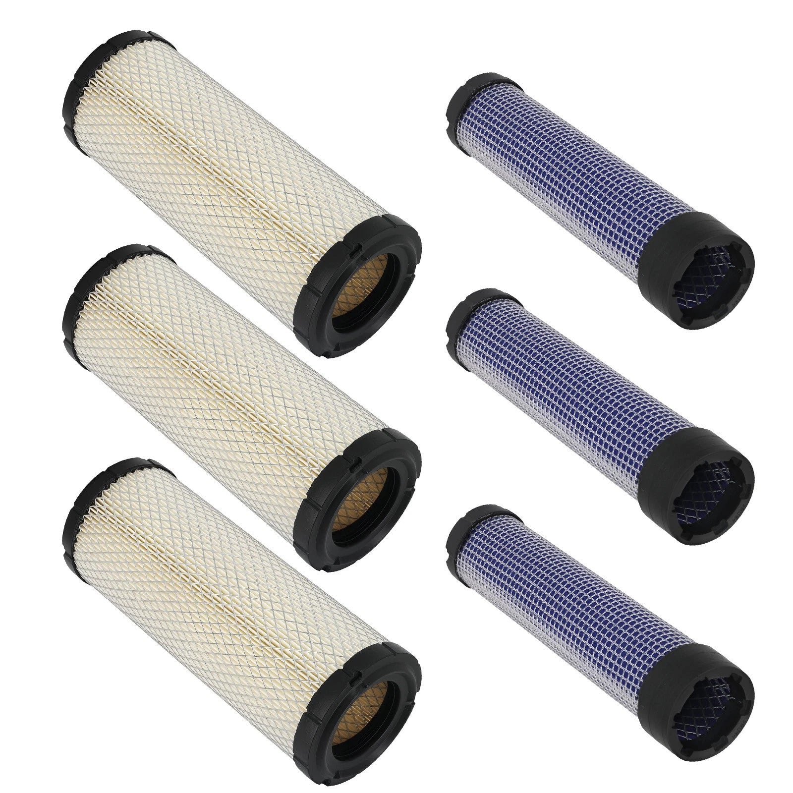 Air Filter Set for Kawasaki FH680D FH721D (RS3704) Metal Grid Protection