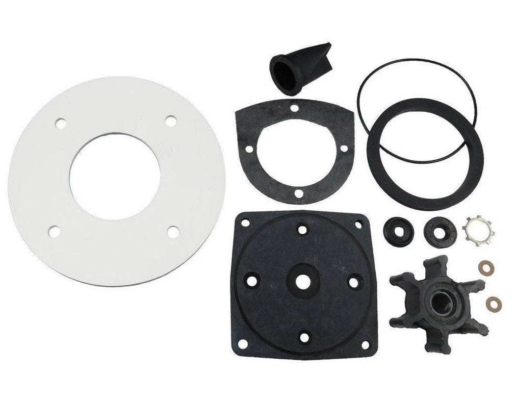 Jabsco Electric Toilet Service Kit for Standard Toilet (37010, J16-221, 37040-0000)
