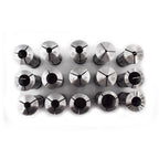 15 Piece Set 5C Round Collet for TIR Precision Machining (0.0005")