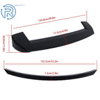 Spoiler Roof Rear + Mid Wing for Jeep Grand Cherokee (2013–2021) Black