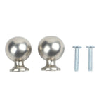 Champagne Bronze Cabinet Knobs Set of 4 Zinc Alloy 0.95 Inch