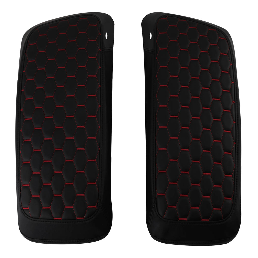 Hard Saddlebags Lids Cover for Harley Touring Electra Glide (2014–2023) Black