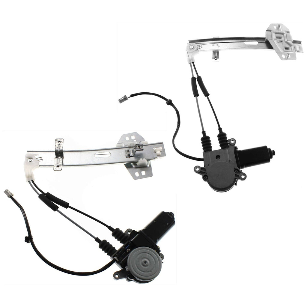 Set of 2 Window Regulators for Coupe Sedan
