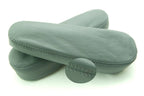 Front Seat Armrest Leather Cover for Isuzu Trooper (1992–2002) Gray