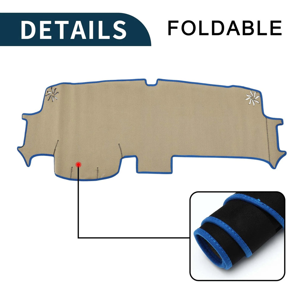 Dashboard Cover Mat for Honda Stepwgn Air Spada (2022–2023) Black Blue