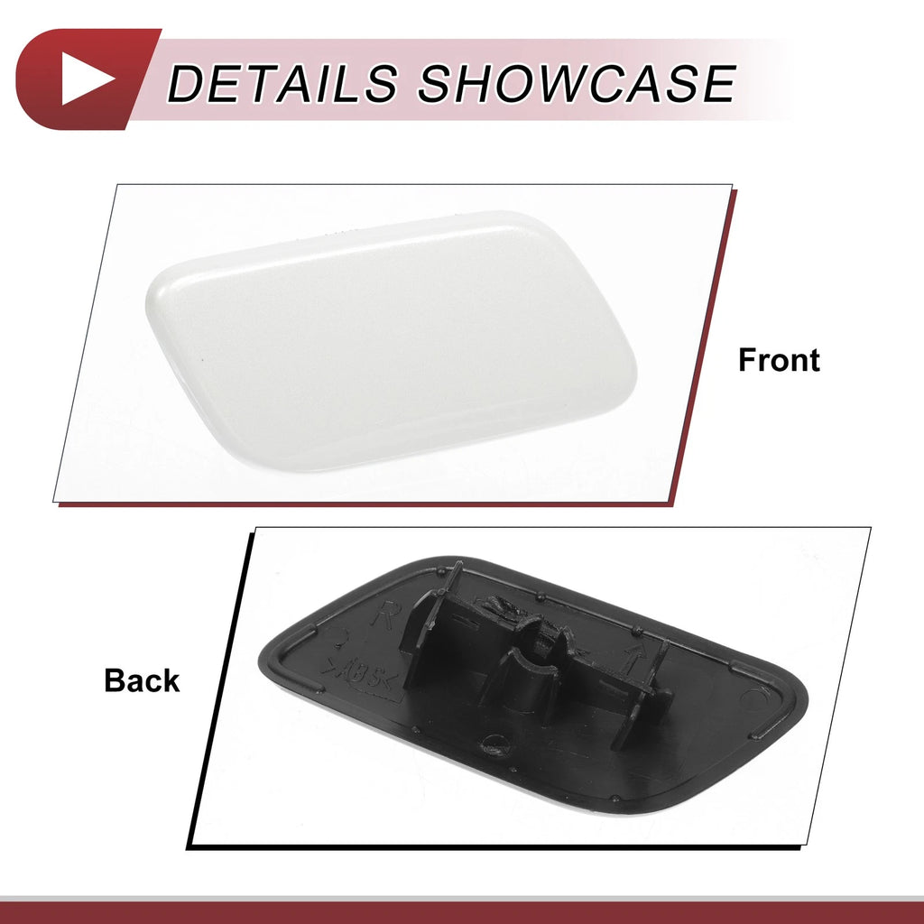 Washer Nozzle Cover Cap for Subaru Forester Sport (2013–2015) White