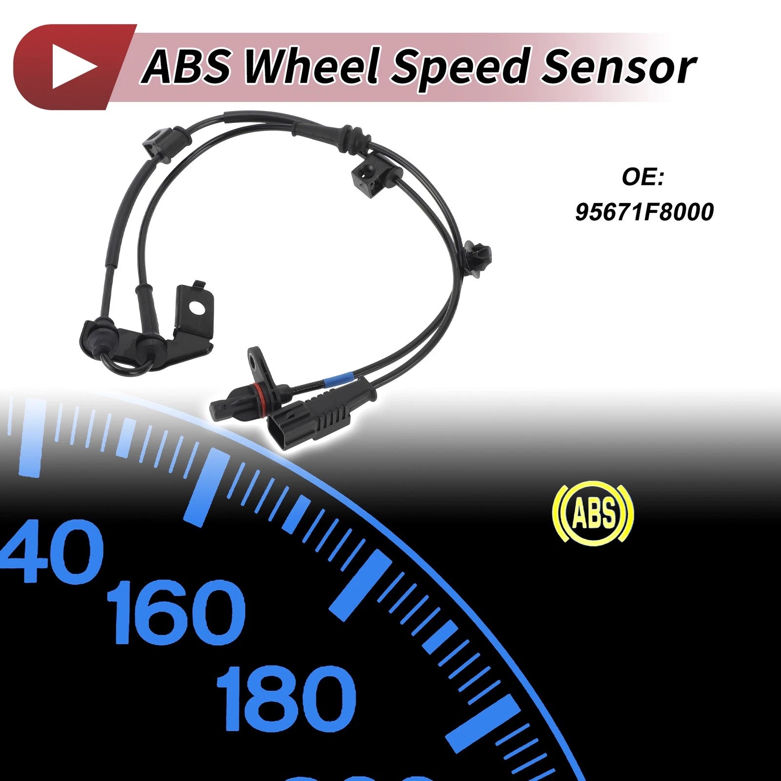 ABS Wheel Speed Sensor No. 95671F8000 for Hyundai Tucson (2016–2021)