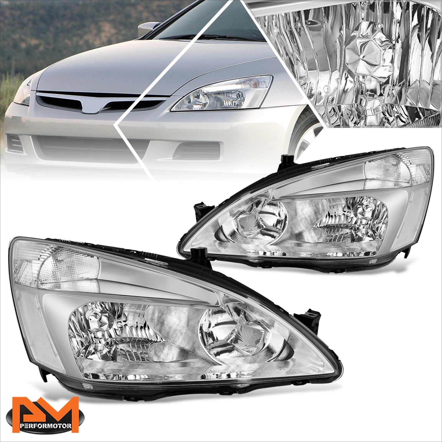 Direct Replacement Headlights for Toyota Tacoma (2005–2011) Smoked Housing