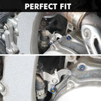 Brake Line Mount Clamp Bracket for Yamaha YFZ450R (2009–2024) 304 Stainless Steel