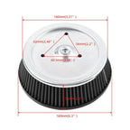 Air Cleaner Filter for Harley Touring 1999-2007, Softail 2000-2015, XL883 1200