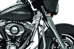 Kuryakyn Neck Cover for Harley Davidson Touring Models (2009–2010) Chrome
